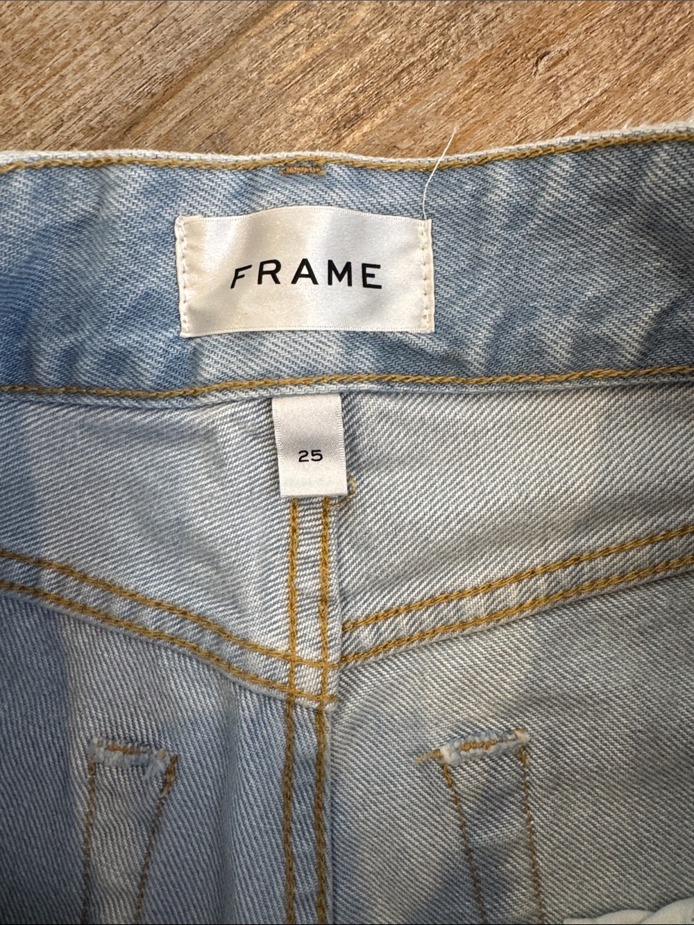 FRAME Denim The Micro Short 25 - Picture 3 of 8